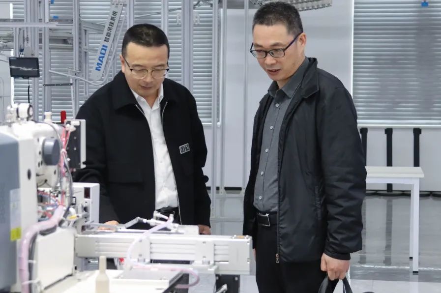 温岭市税务局党委书记、局长戴亨聪莅临美机调研